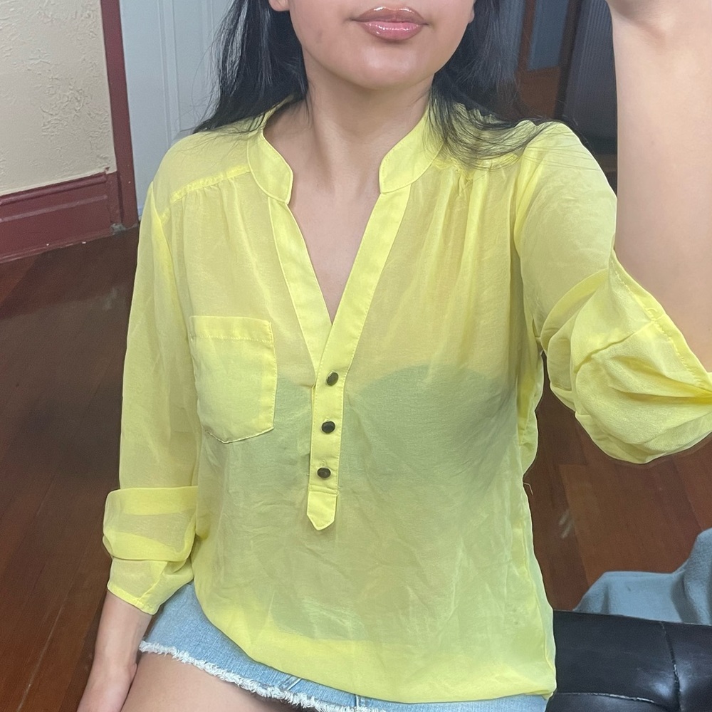 Medium Yellow blouse